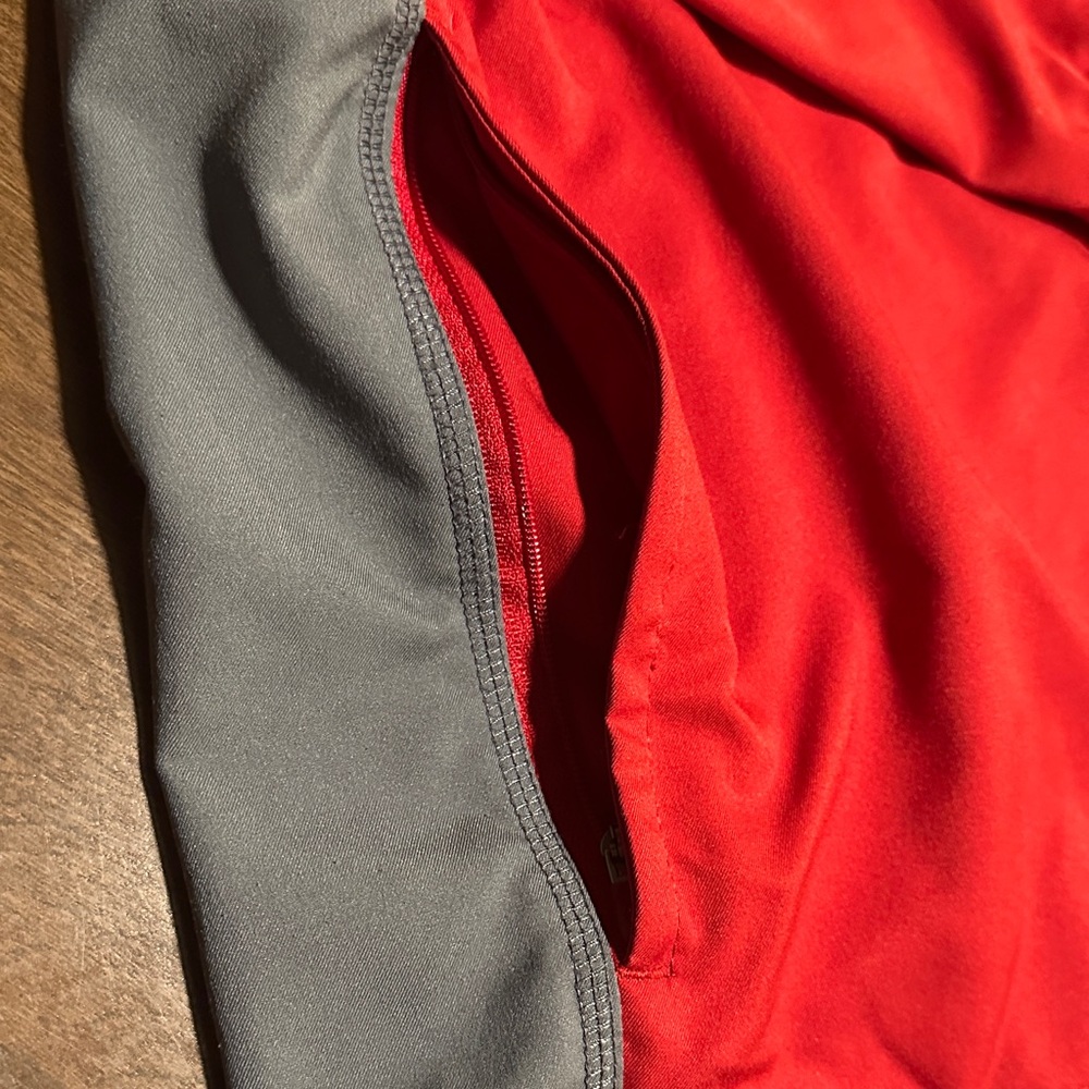 Nike Men's Red and Gray Track suit/ Windbreaker W/pants size Large - Picture 8 of 9